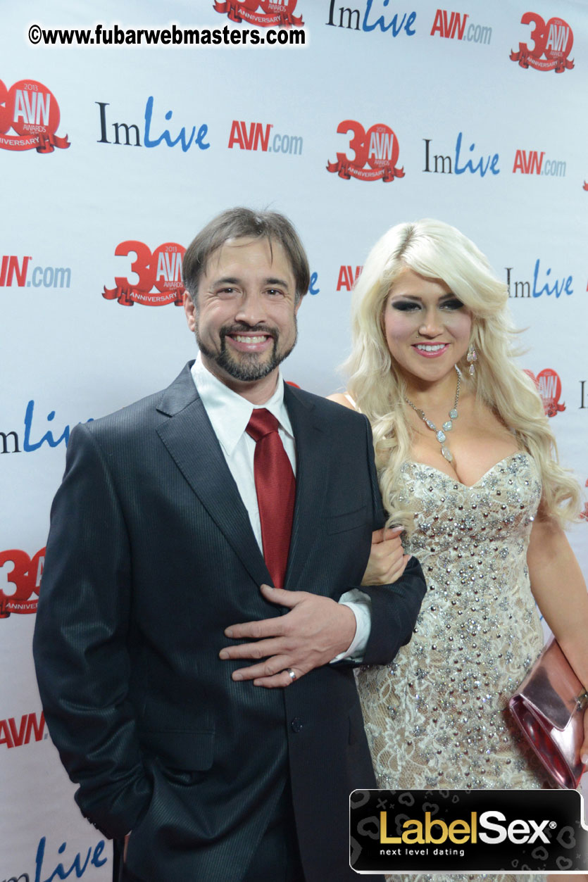 Red Carpet Arrivals for the AVN Awards