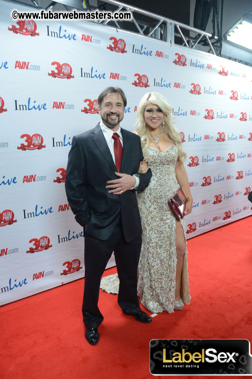 Red Carpet Arrivals for the AVN Awards