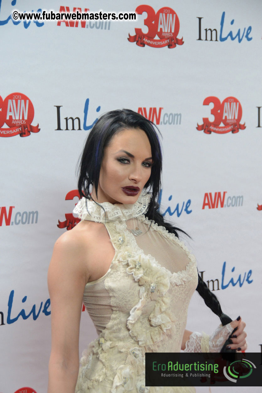 Red Carpet Arrivals for the AVN Awards