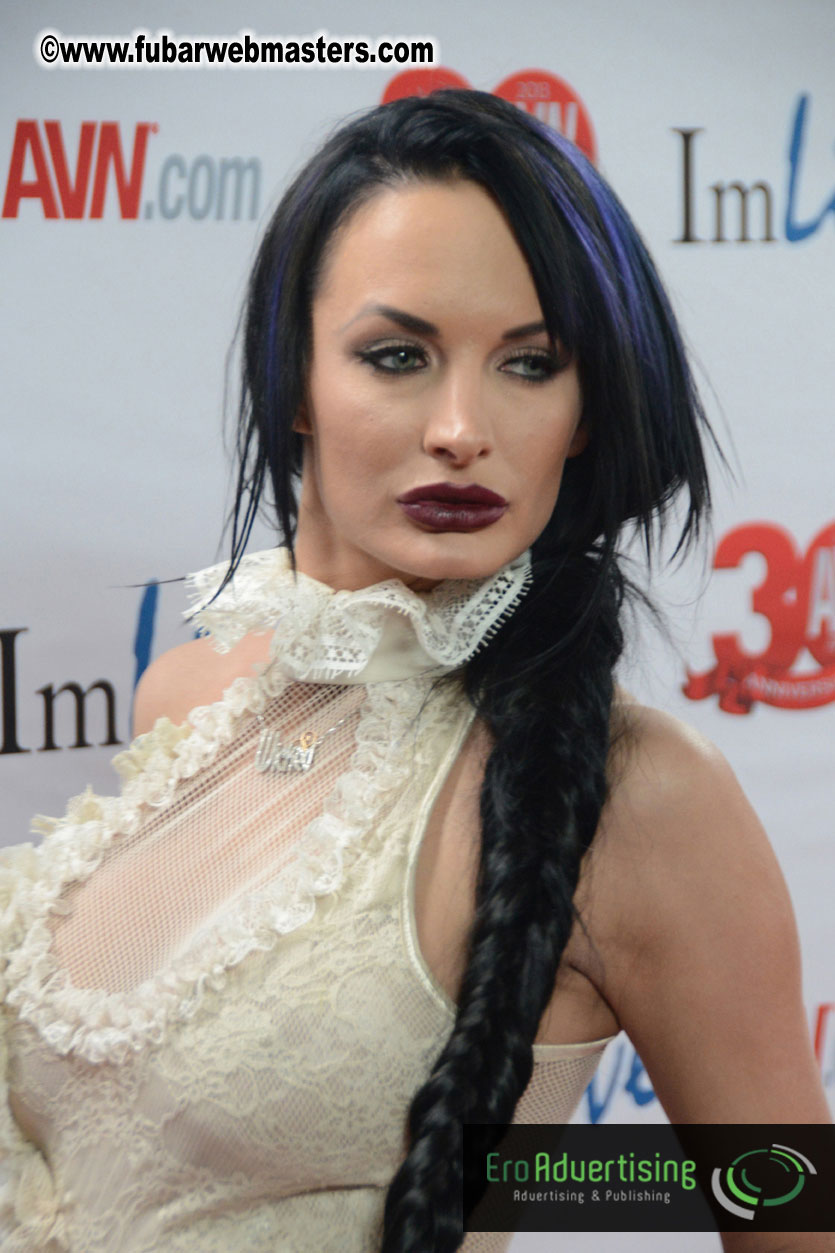 Red Carpet Arrivals for the AVN Awards