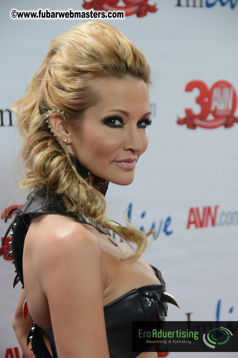 Red Carpet Arrivals for the AVN Awards