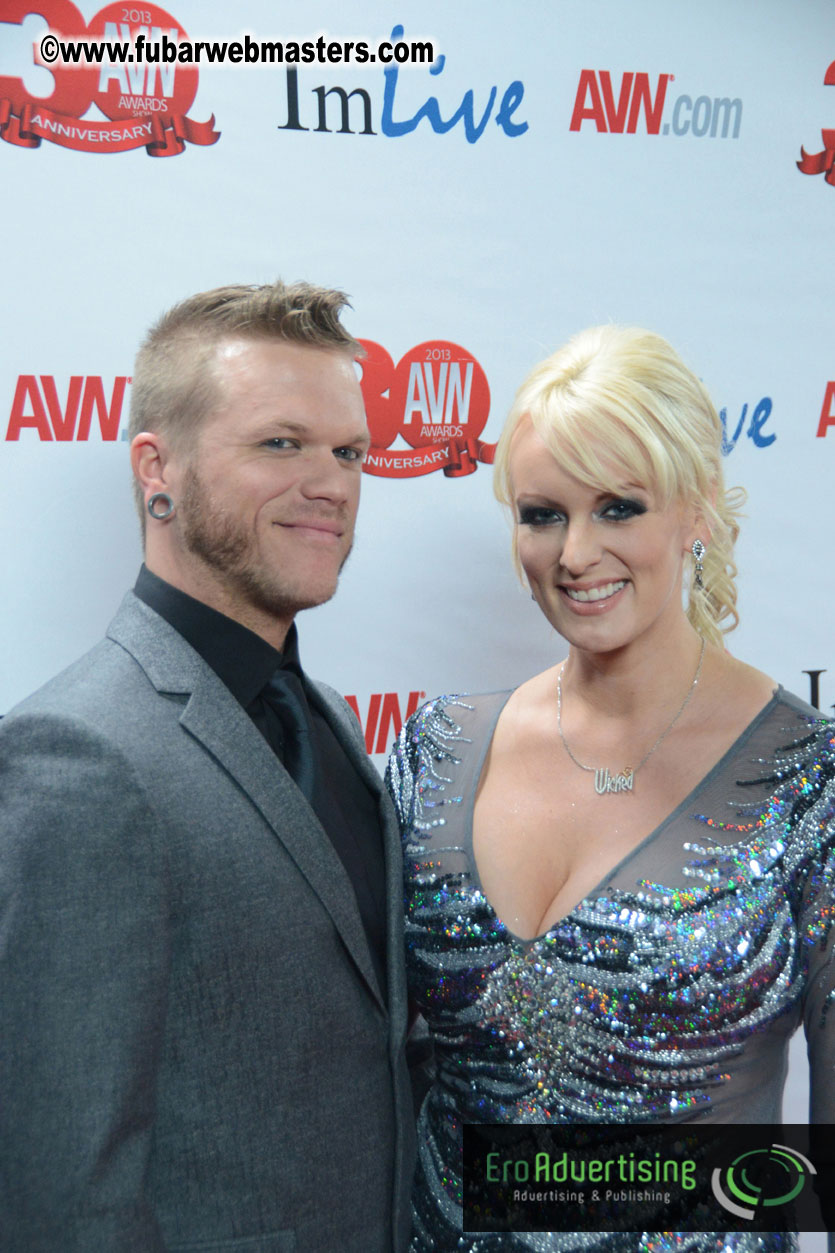 Red Carpet Arrivals for the AVN Awards