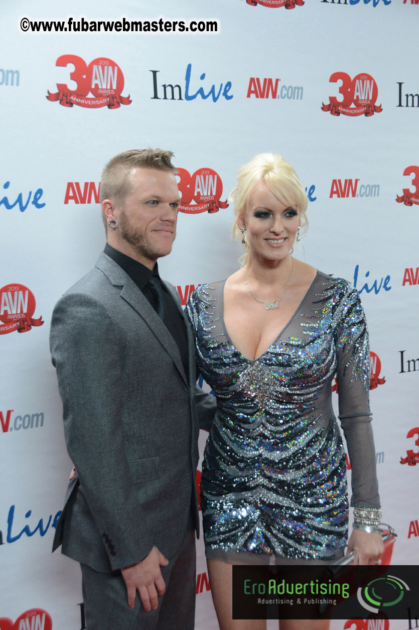 Red Carpet Arrivals for the AVN Awards