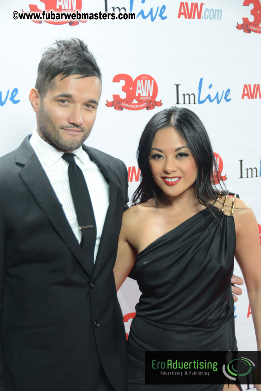 Red Carpet Arrivals for the AVN Awards