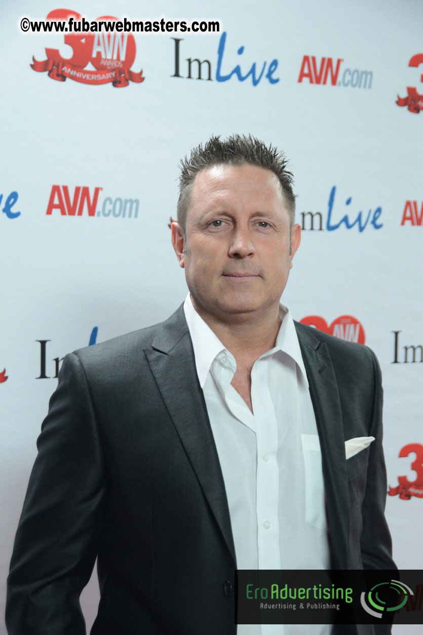 Red Carpet Arrivals for the AVN Awards