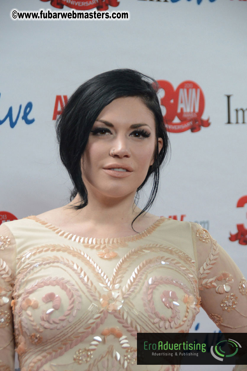 Red Carpet Arrivals for the AVN Awards