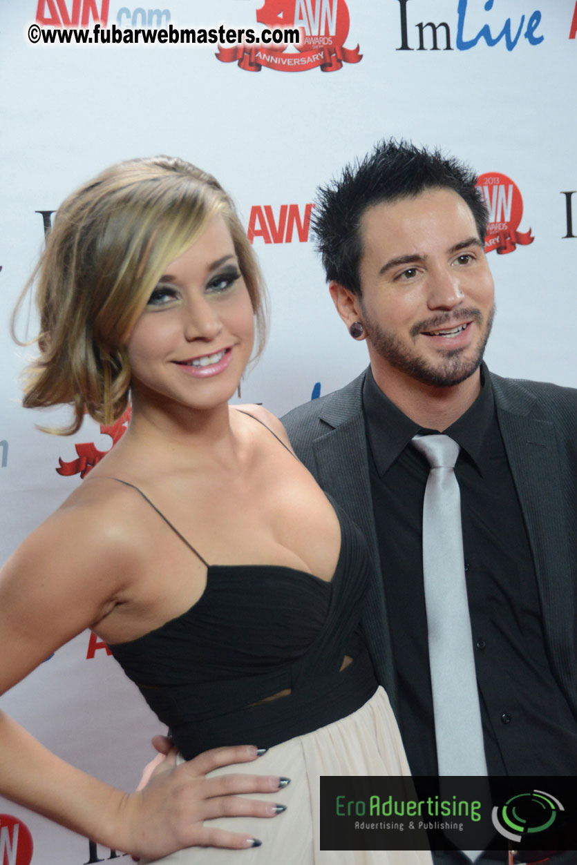 Red Carpet Arrivals for the AVN Awards