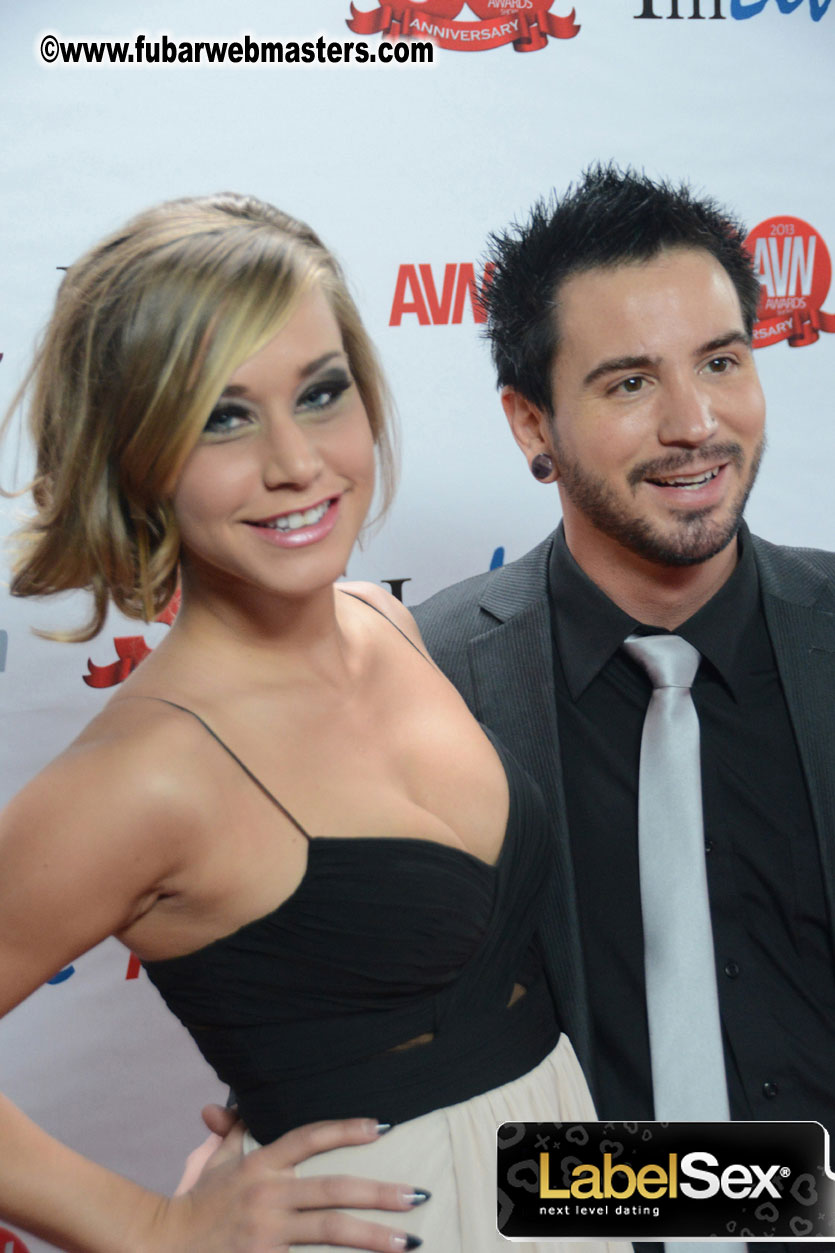 Red Carpet Arrivals for the AVN Awards