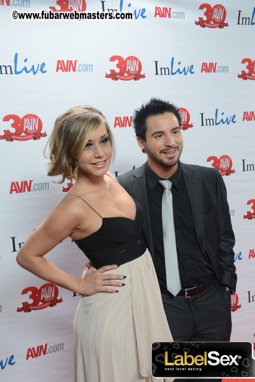 Red Carpet Arrivals for the AVN Awards