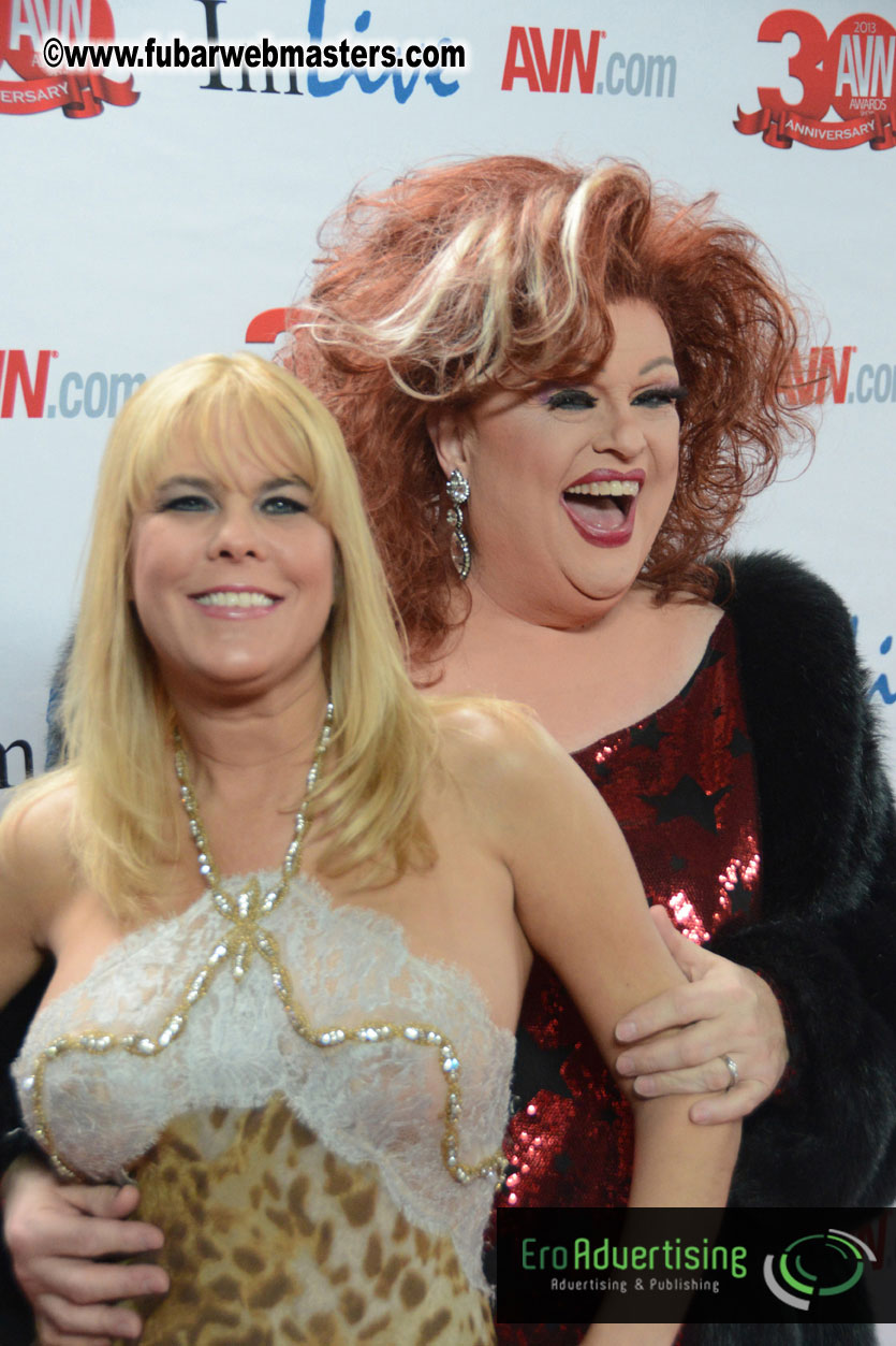 Red Carpet Arrivals for the AVN Awards