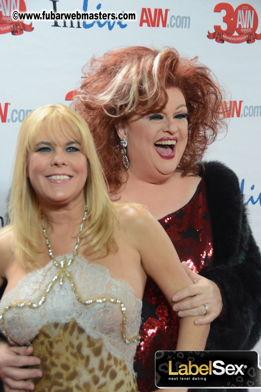 Red Carpet Arrivals for the AVN Awards