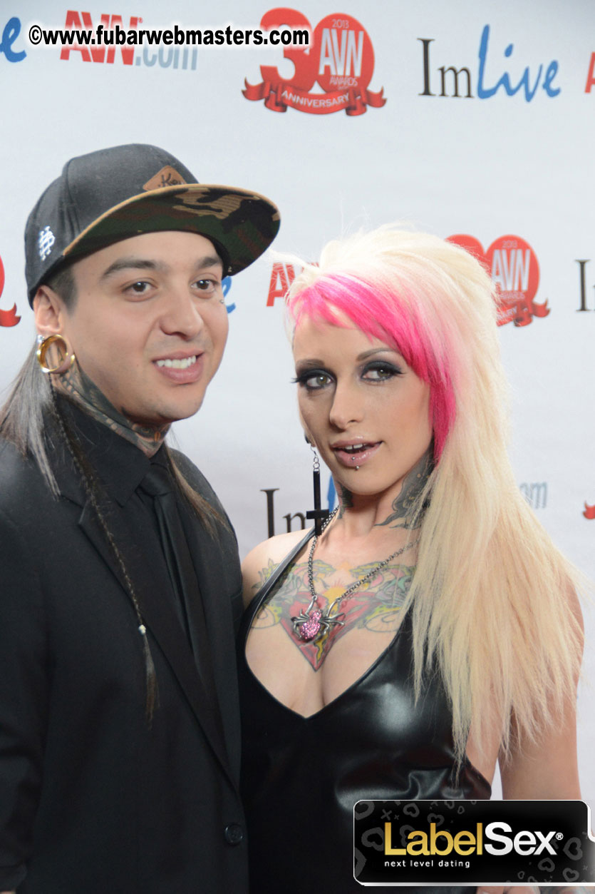 Red Carpet Arrivals for the AVN Awards