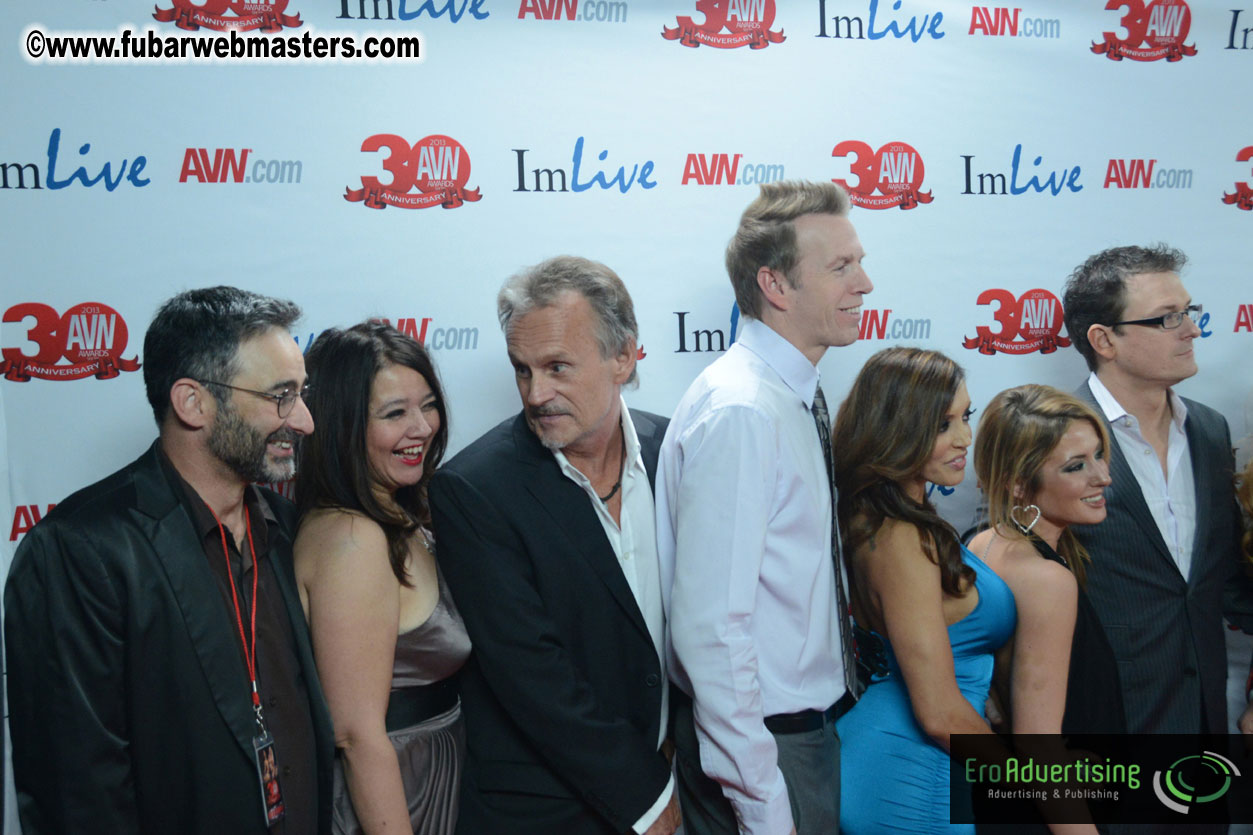 Red Carpet Arrivals for the AVN Awards