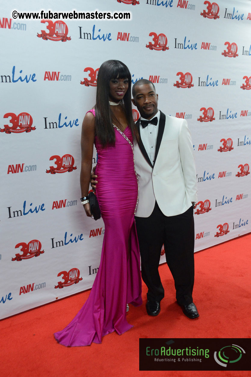 Red Carpet Arrivals for the AVN Awards