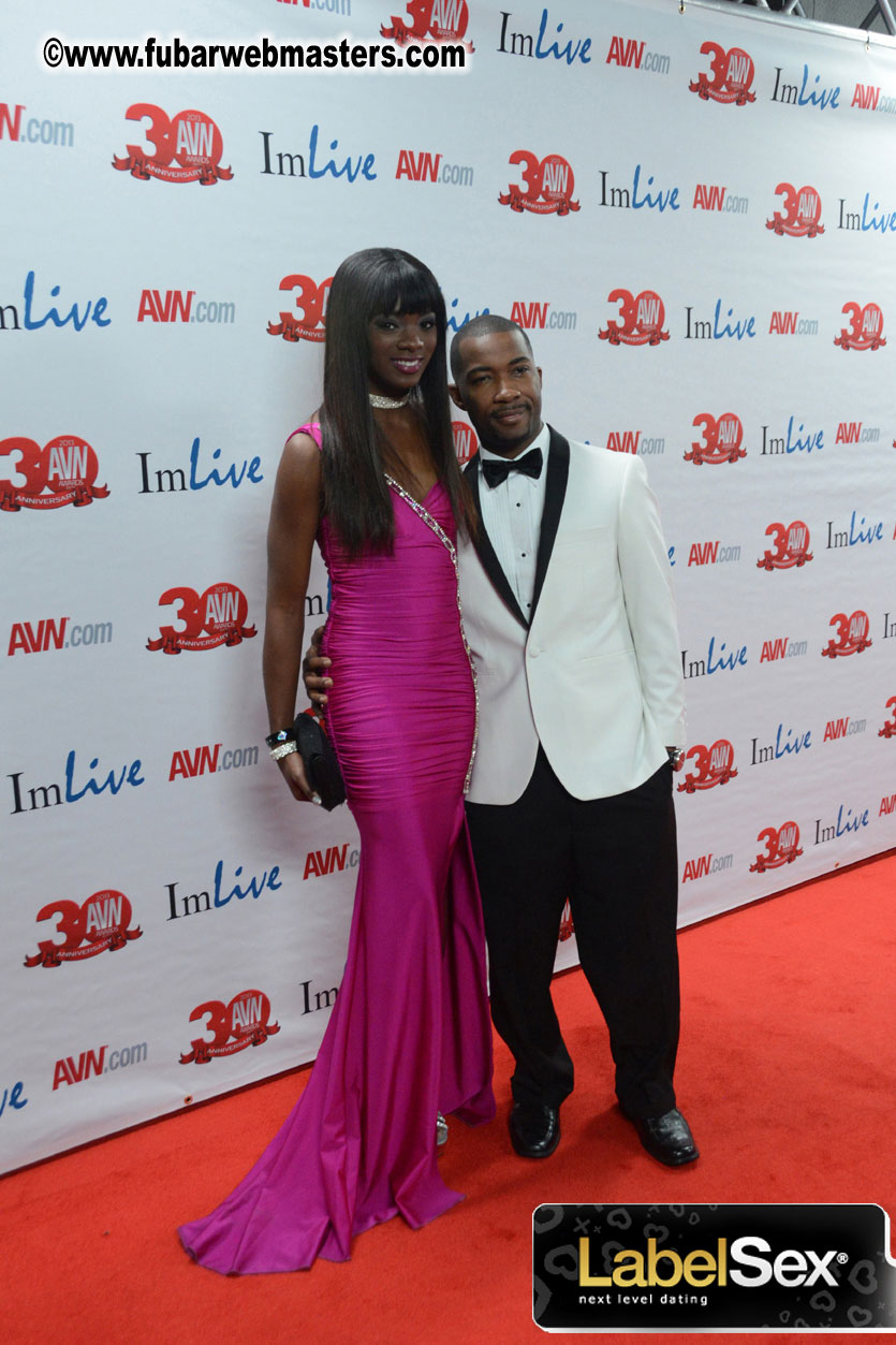 Red Carpet Arrivals for the AVN Awards