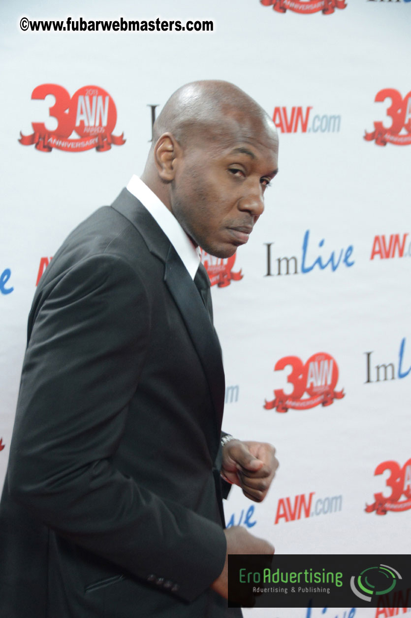 Red Carpet Arrivals for the AVN Awards