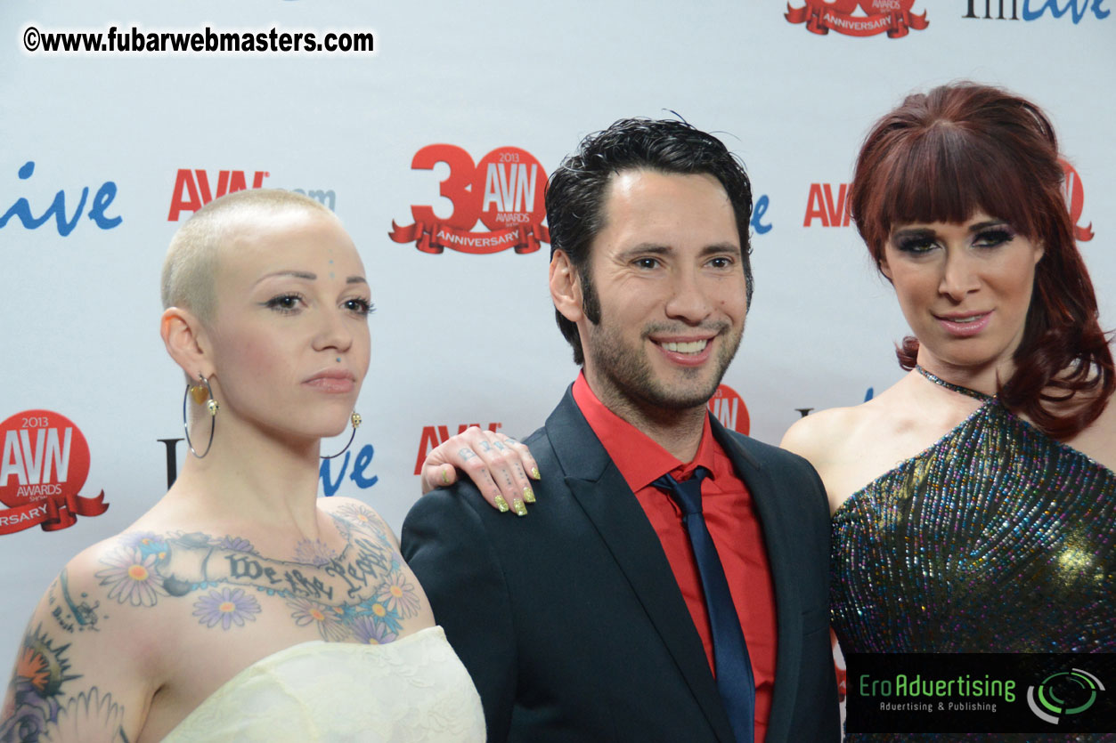 Red Carpet Arrivals for the AVN Awards