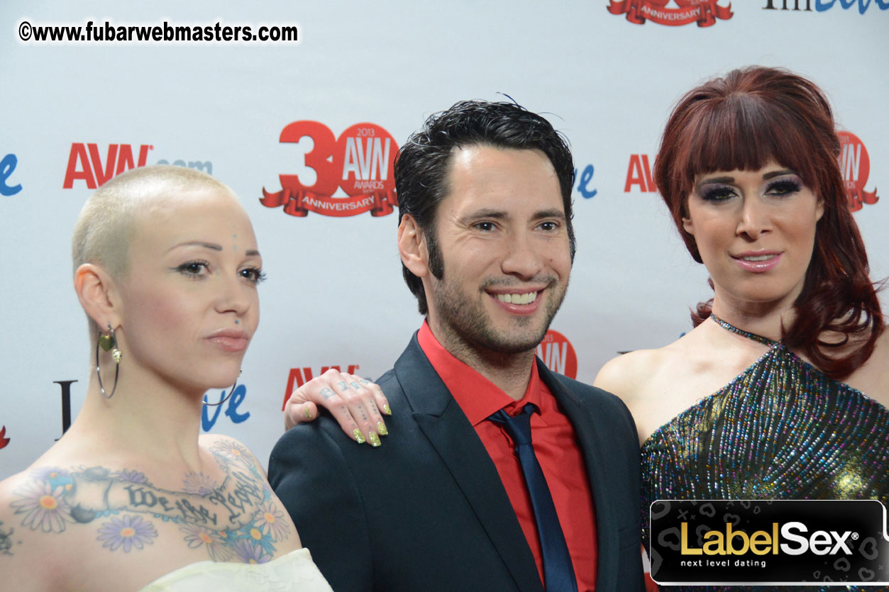 Red Carpet Arrivals for the AVN Awards