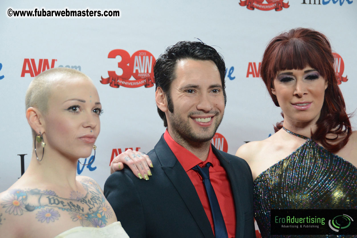 Red Carpet Arrivals for the AVN Awards