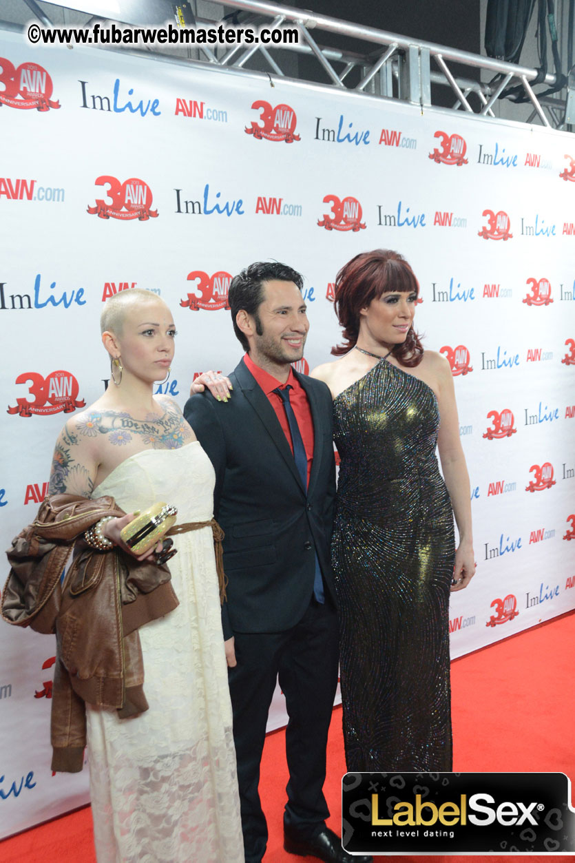 Red Carpet Arrivals for the AVN Awards