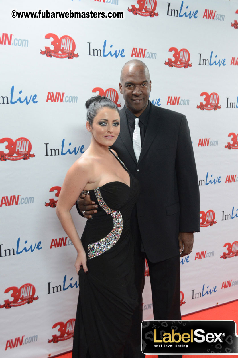 Red Carpet Arrivals for the AVN Awards