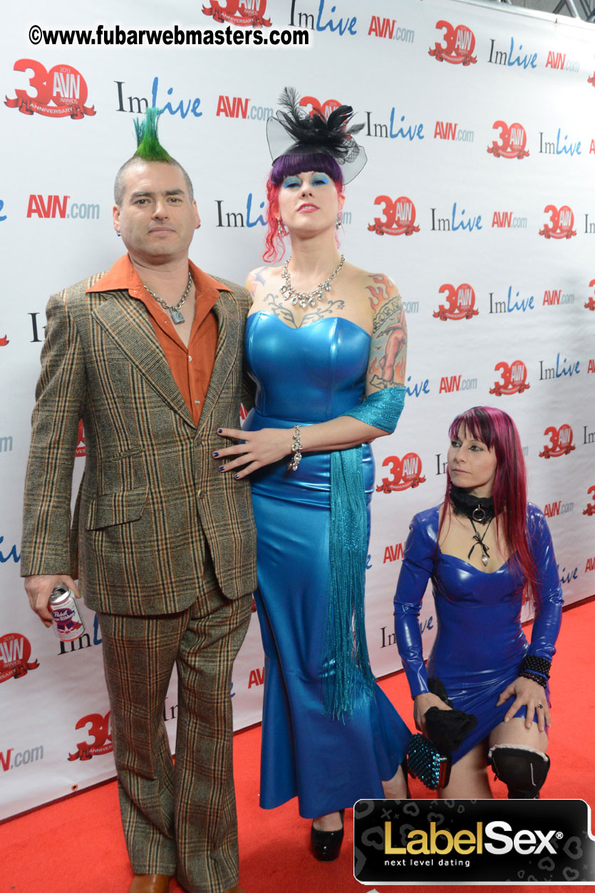 Red Carpet Arrivals for the AVN Awards