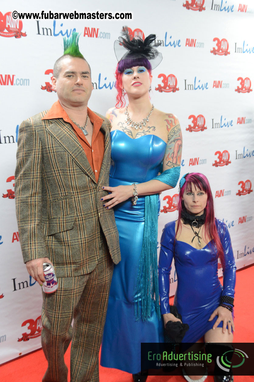 Red Carpet Arrivals for the AVN Awards