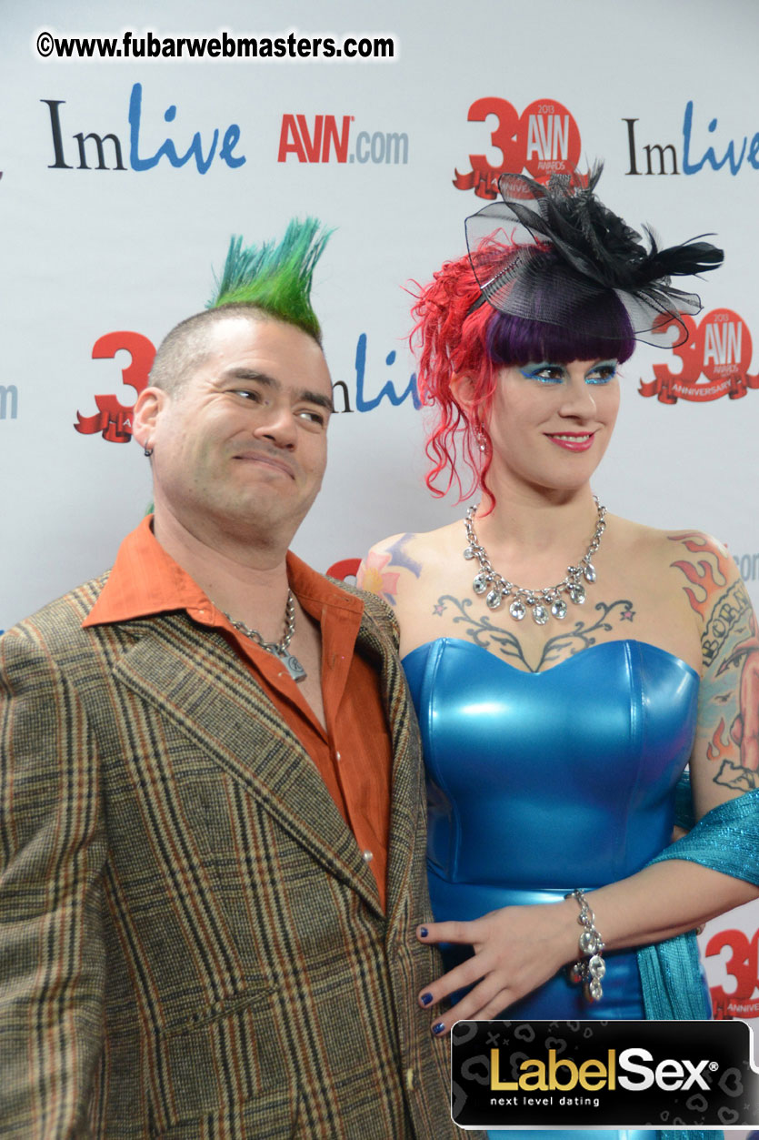 Red Carpet Arrivals for the AVN Awards