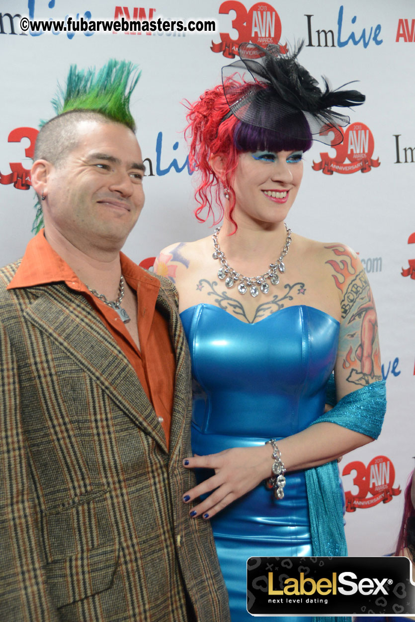 Red Carpet Arrivals for the AVN Awards