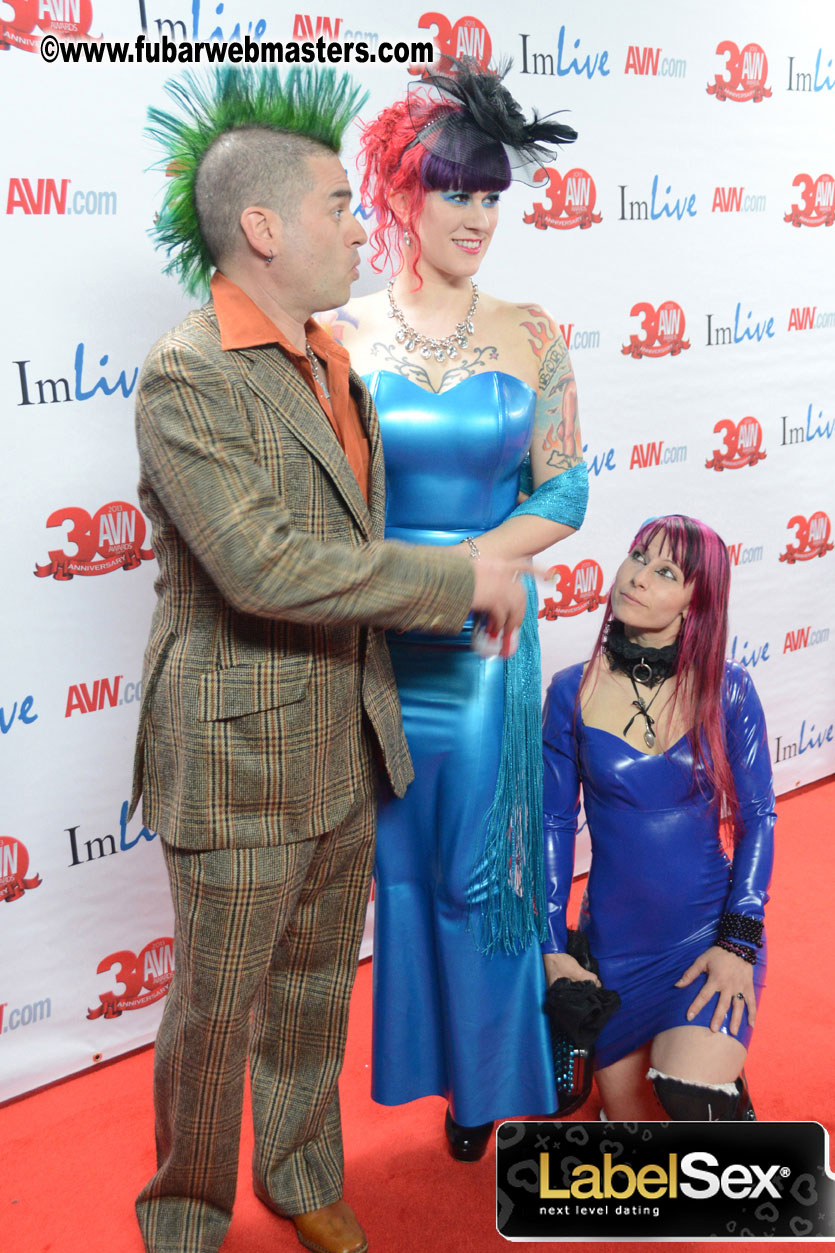 Red Carpet Arrivals for the AVN Awards