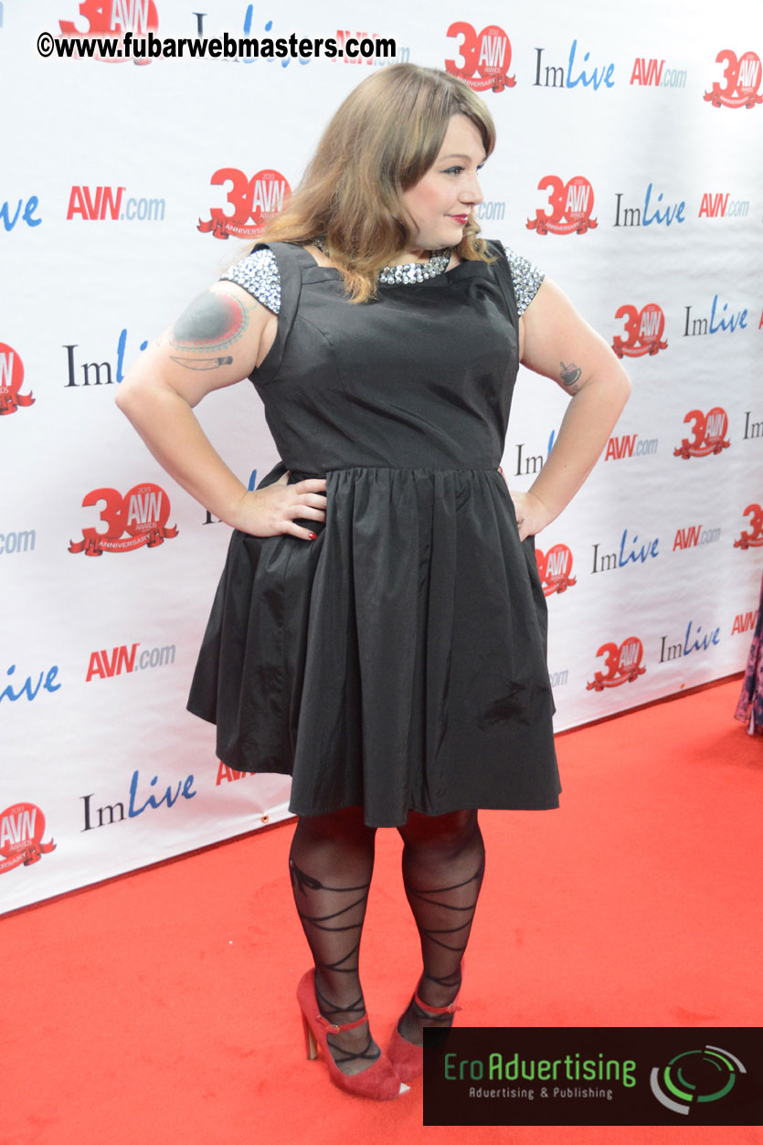 Red Carpet Arrivals for the AVN Awards