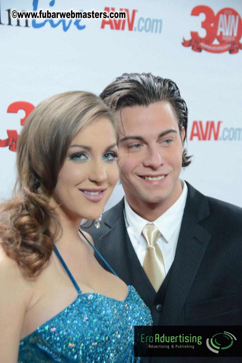 Red Carpet Arrivals for the AVN Awards