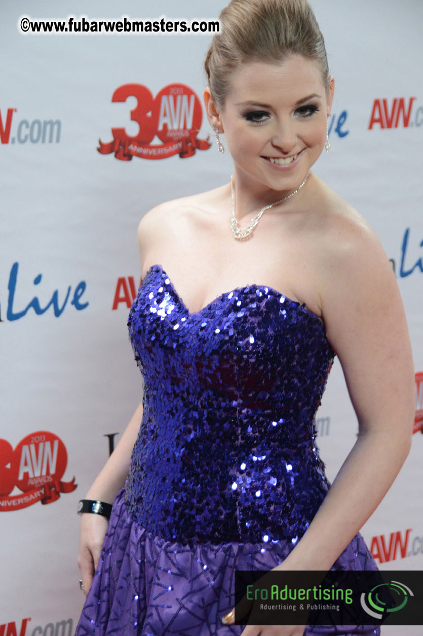 Red Carpet Arrivals for the AVN Awards