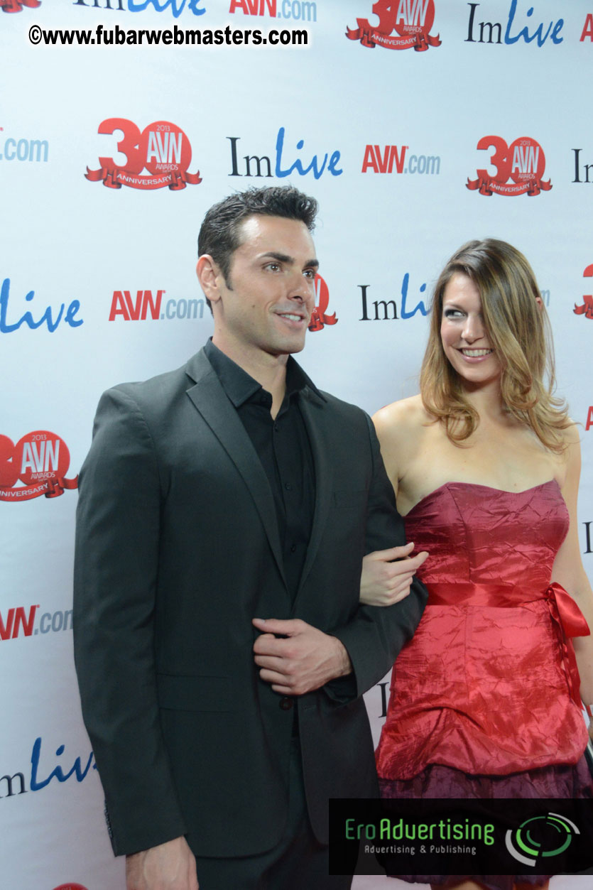 Red Carpet Arrivals for the AVN Awards