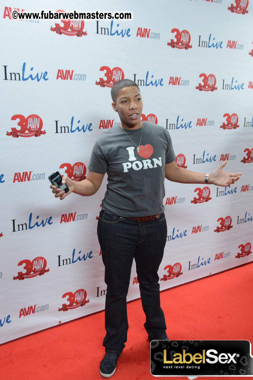 Red Carpet Arrivals for the AVN Awards