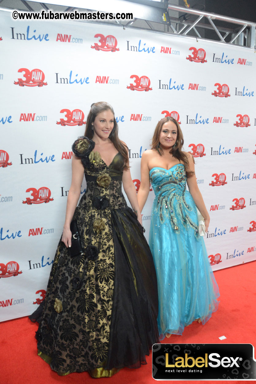 Red Carpet Arrivals for the AVN Awards