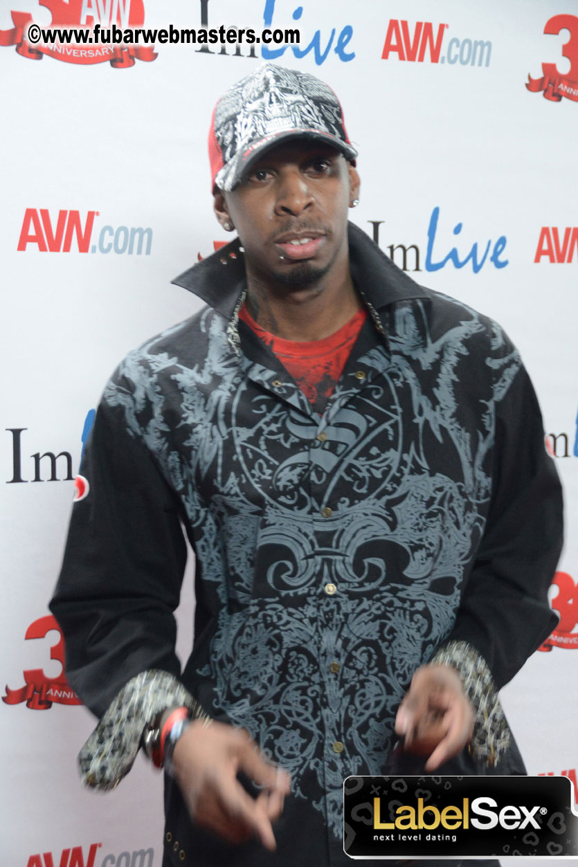 Red Carpet Arrivals for the AVN Awards