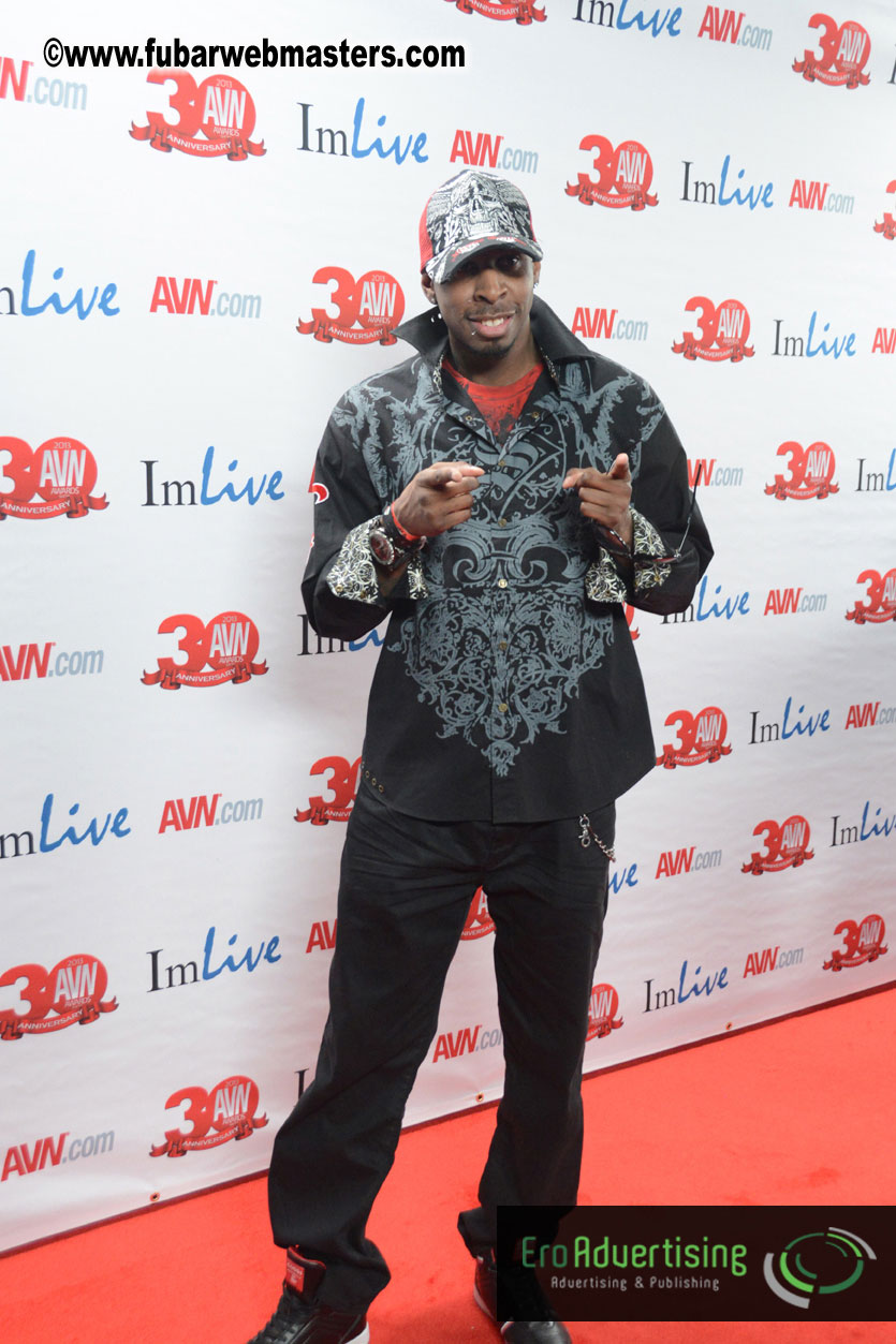 Red Carpet Arrivals for the AVN Awards