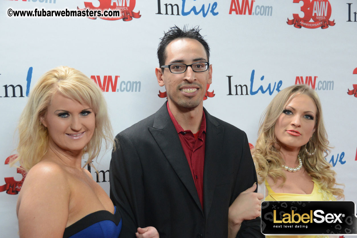 Red Carpet Arrivals for the AVN Awards