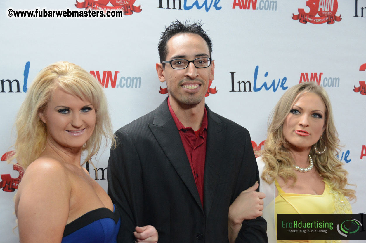 Red Carpet Arrivals for the AVN Awards