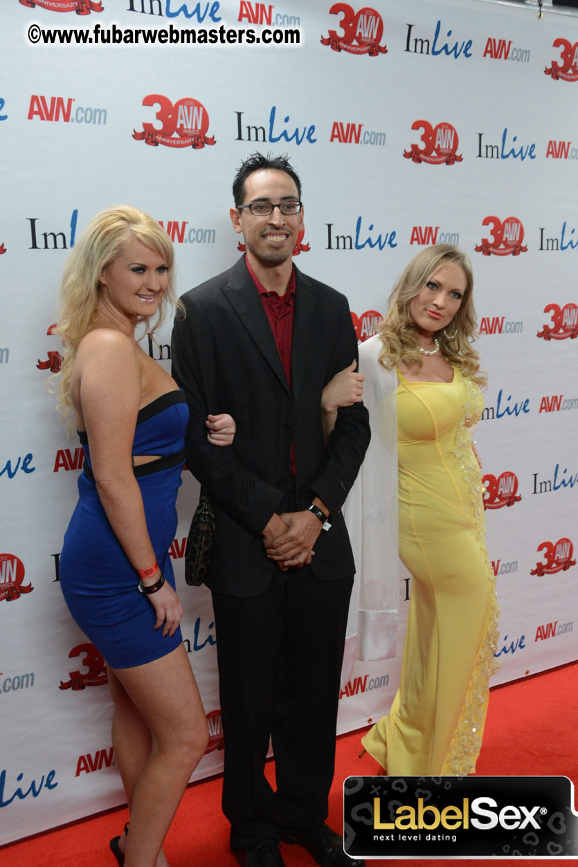 Red Carpet Arrivals for the AVN Awards