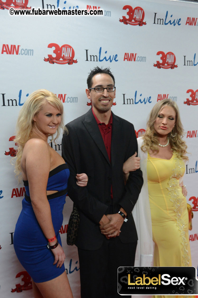 Red Carpet Arrivals for the AVN Awards