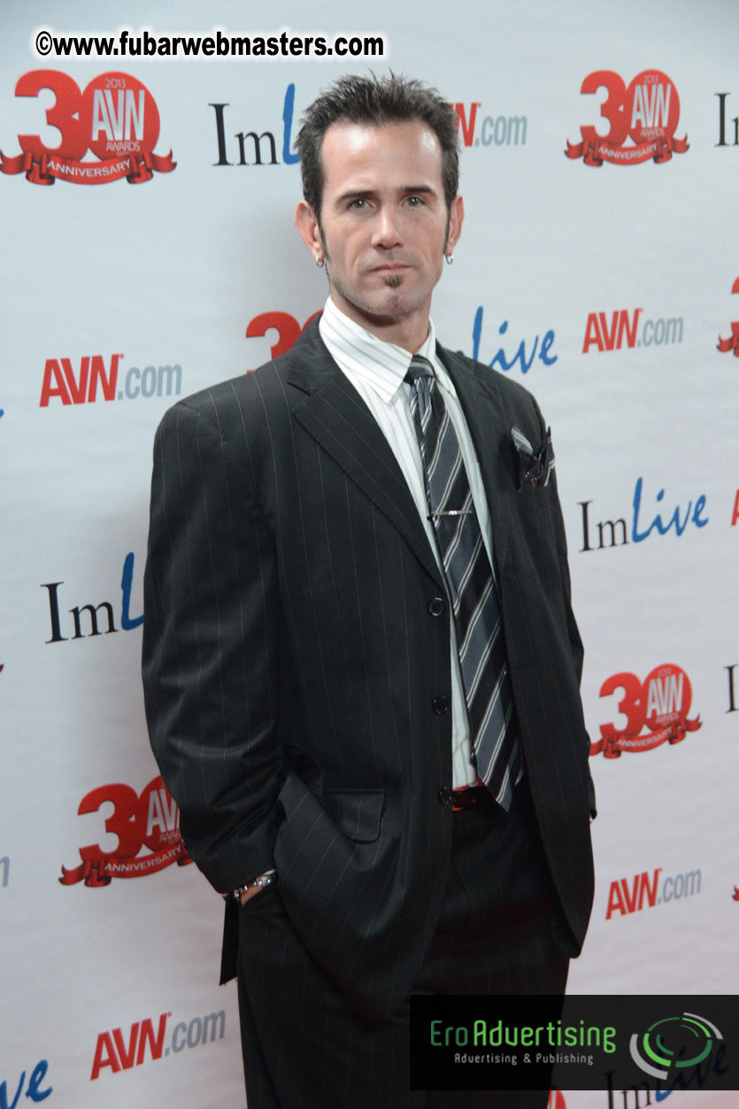 Red Carpet Arrivals for the AVN Awards