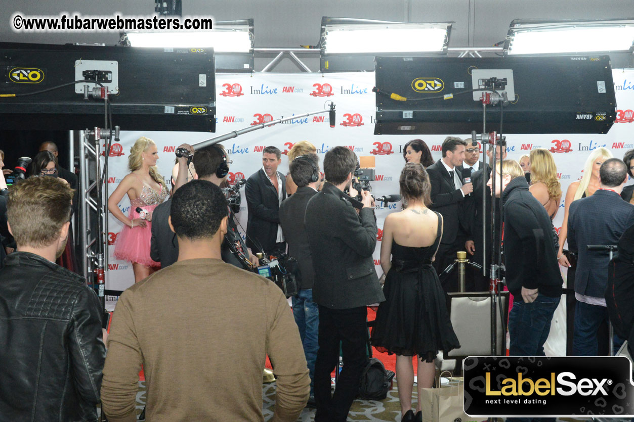 Red Carpet Arrivals for the AVN Awards