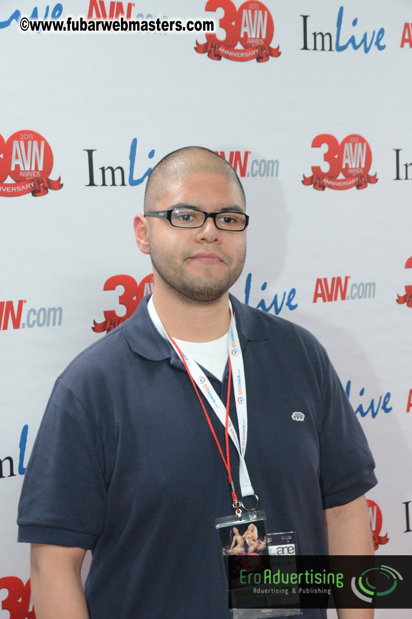 Red Carpet Arrivals for the AVN Awards