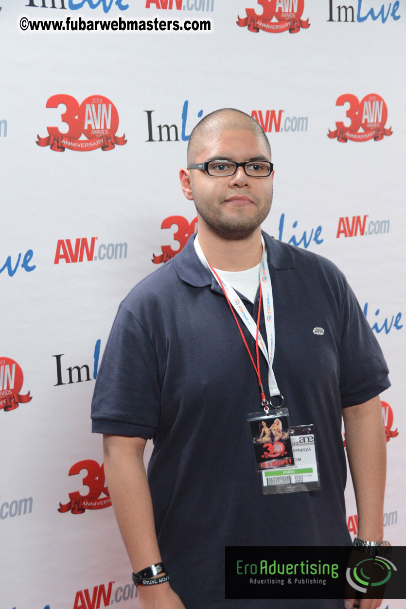 Red Carpet Arrivals for the AVN Awards