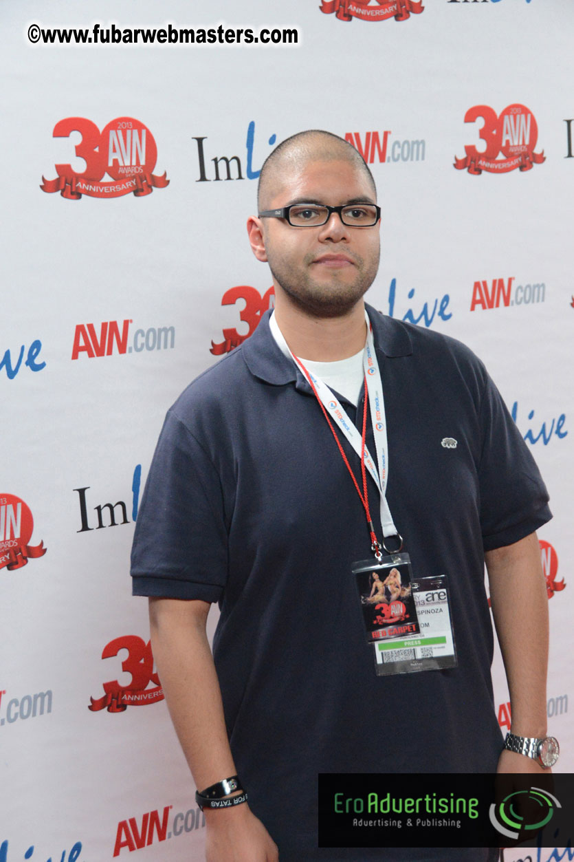 Red Carpet Arrivals for the AVN Awards