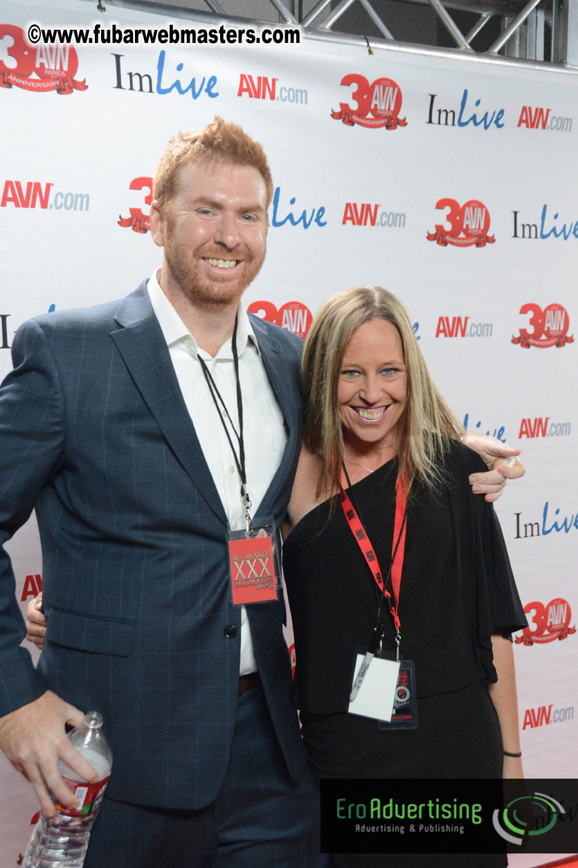 Red Carpet Arrivals for the AVN Awards