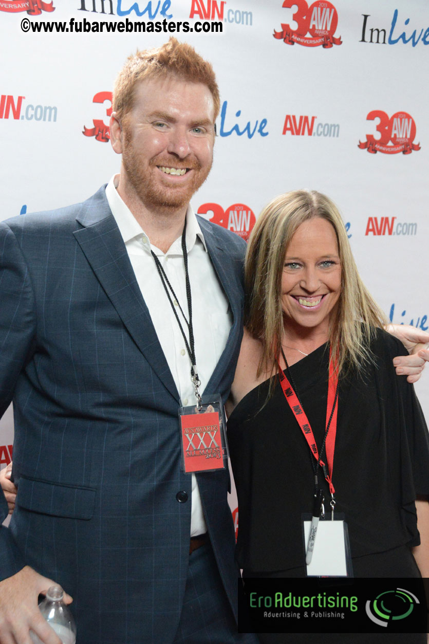 Red Carpet Arrivals for the AVN Awards