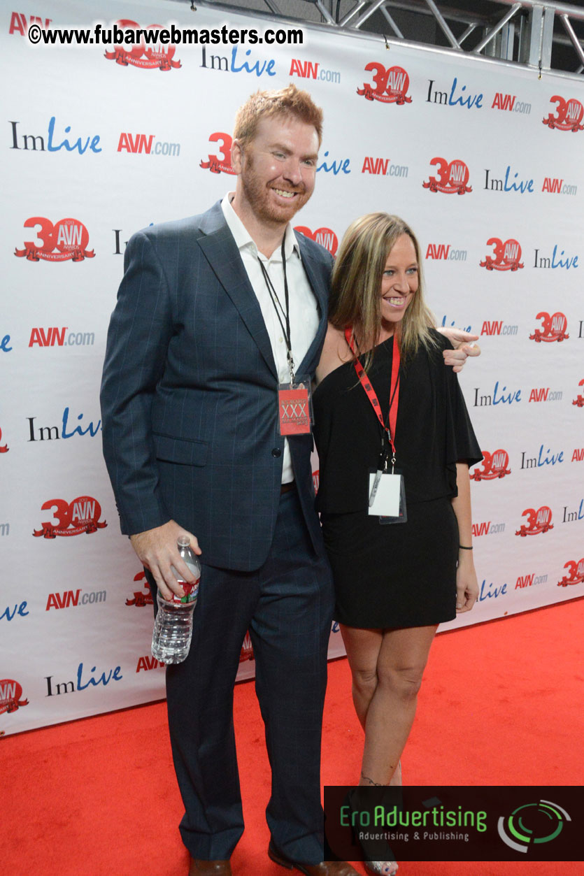 Red Carpet Arrivals for the AVN Awards